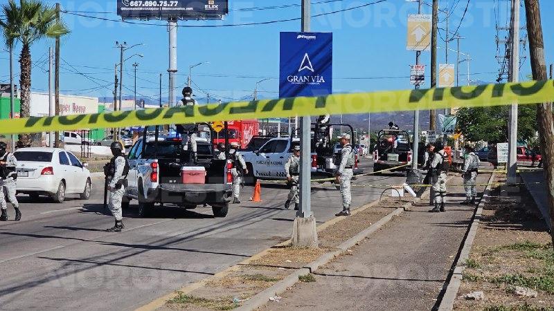 $!Hallan hielera con restos humanos y mensaje frente a residencial Maralago en la Culiacán–Imala