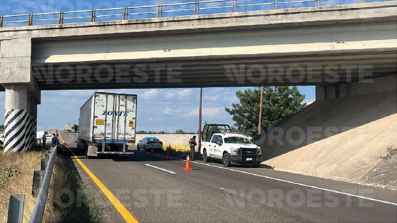 $!Encuentran restos humanos en el Libramiento Culiacán-Mazatlán