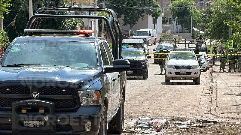 $!Asesinan a mujer a balazos en la colonia Lomas del Ébano en Mazatlán