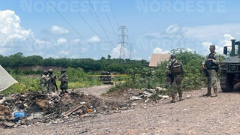 $!Hallan a un hombre asesinado junto al Basurón municipal de Culiacán; tenía un balazo en el rostro