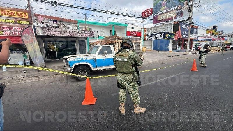 $!Pareja resulta herida tras atentado a balazos en la colonia Sinaloa