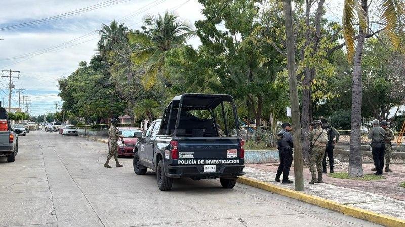 $!Matan a un hombre en parque de Villa Galaxia, en Mazatlán; un menor resulta herido como víctima colateral