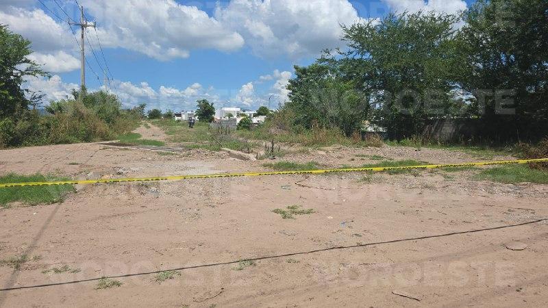 $!Localizan cuerpo esposado y en estado de descomposición en Valle Alto, Culiacán
