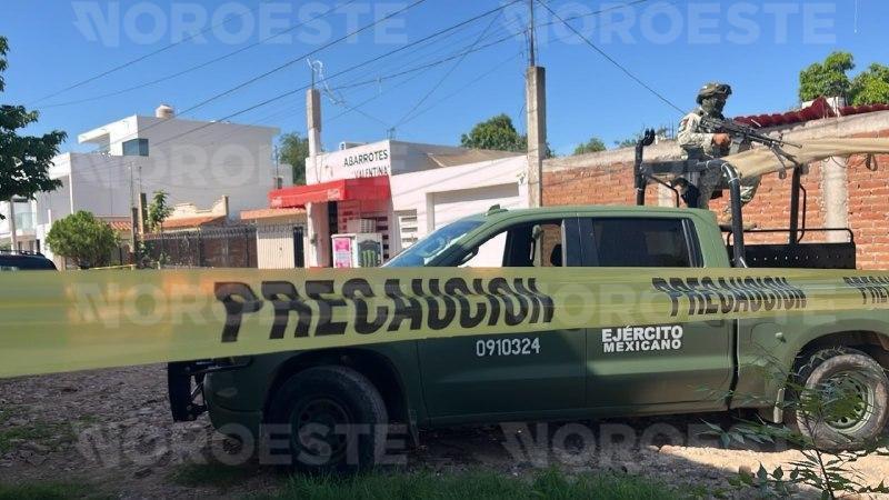 $!Asesinan a balazos a un hombre afuera de su casa en la colonia El Mirador, en Culiacán