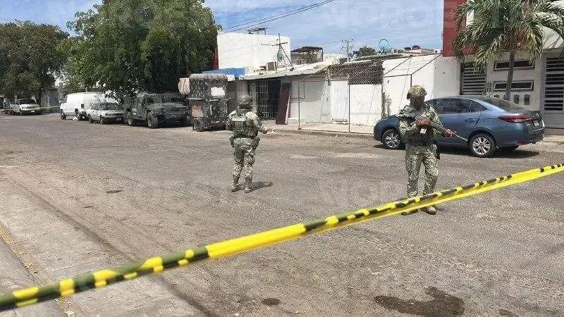 $!Mantienen operativo en domicilio donde detuvieron a 10 civiles, en Culiacán