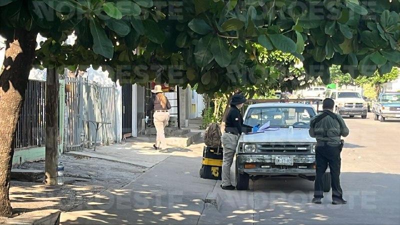 $!Atacan a balazos fachada de vivienda en la colonia Guadalupe Victoria, en Culiacán