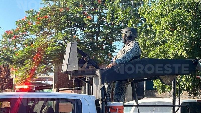 $!¡Iba a trabajar y le dispararon! Atacan a policía en Aguaruto, Culiacán