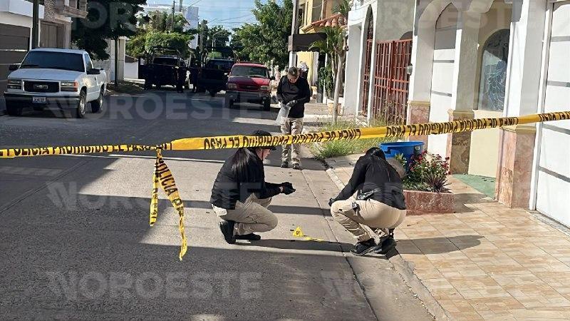 $!Balean otra vivienda en Rincón del Humaya; suman 4 ataques consecutivos en Culiacán
