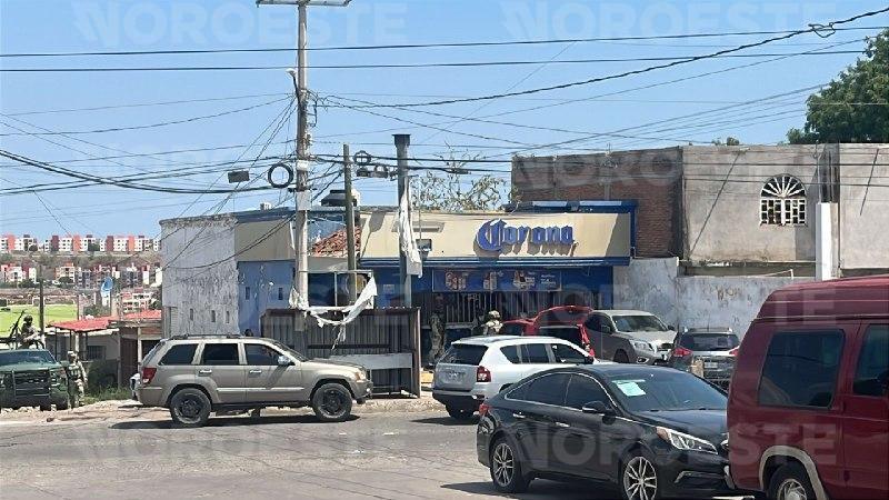 $!Asesinan a balazos al propietario de un expendio de cerveza dentro de su negocio en Culiacán