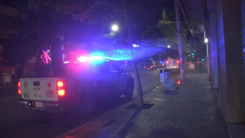 $!Gobierno de Culiacán inicia plan emergente de sanitización; para desinfectar el Centro se utilizarán 15 mil litros de cloro