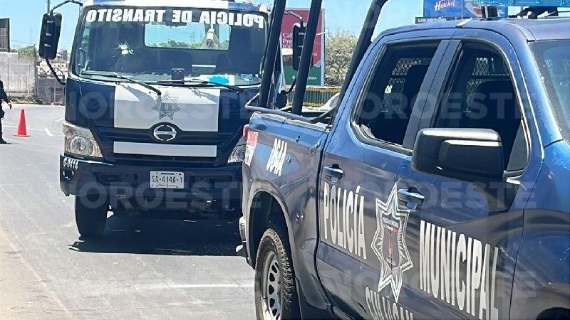 $!Persecución en Culiacán tras ataque a policías municipales
