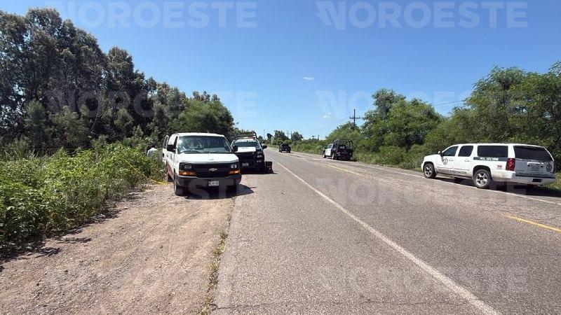$!Hallan cadáver envuelto en sábanas cerca del trébol de Costa Rica, en Culiacán