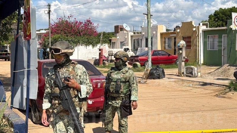 $!Otra vivienda es atacada a balazos; ahora en el fraccionamiento Santa Teresa, en Mazatlán