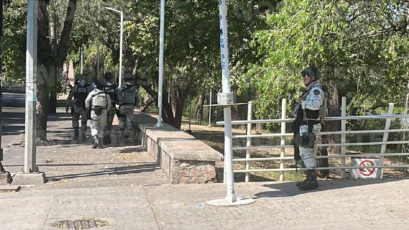 $!Aumenta presencia de Guardia Nacional en el Malecón Viejo de Culiacán por hechos violentos recientes