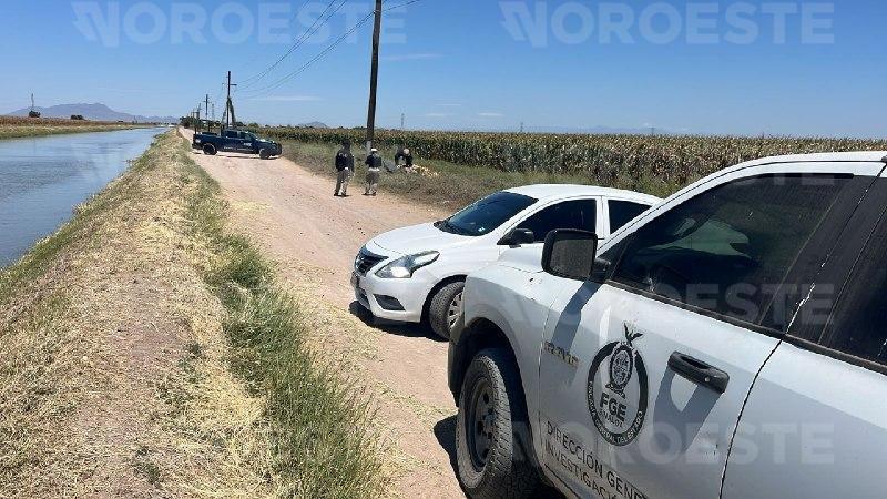 $!Hallan a hombre asesinado entre maizales de Bachigualatito, Culiacán