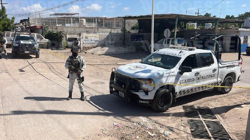 $!Dos hermanos mueren tras ataque con explosivos en taller de Villa Juárez, Navolato