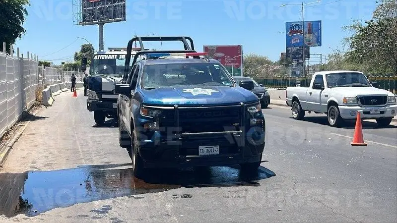 $!Persecución en Culiacán tras ataque a policías municipales