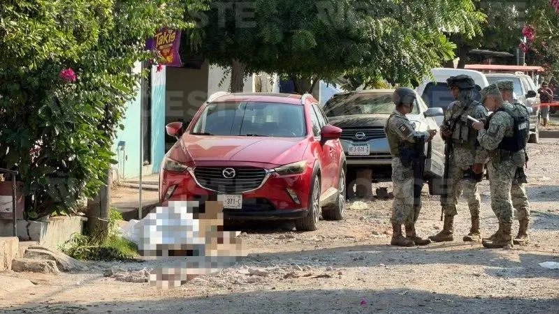 $!Ataque armado en Mazatlán deja un muerto y un herido en la Colonia Flores Magón