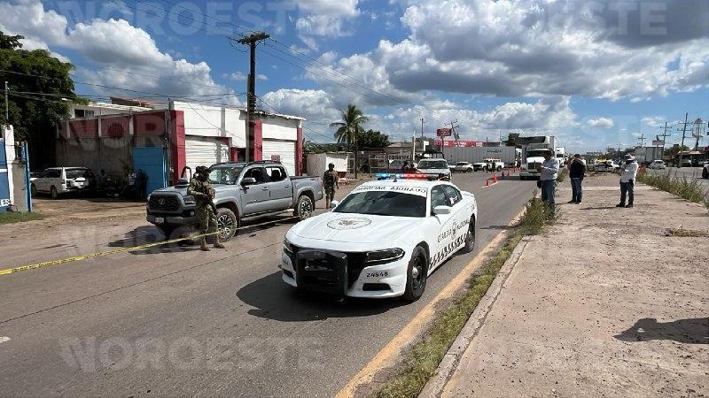 $!Hallan camioneta baleada en Culiacán–Eldorado; presumen posible privación de la libertad