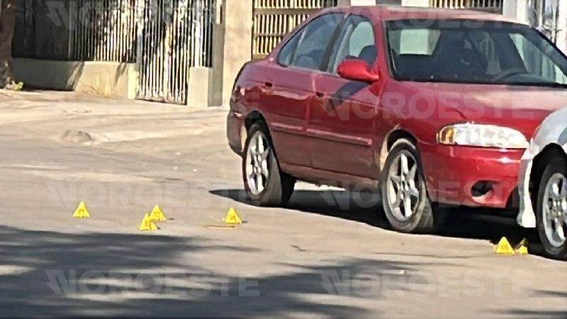 $!Atacan a balazos fachada de vivienda en la colonia Guadalupe Victoria, en Culiacán