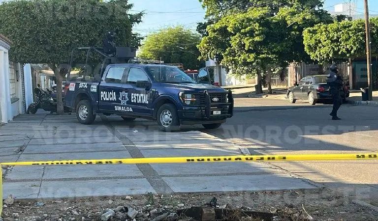 Operativo militar y estatal mantiene acordonada la colonia Miguel Hidalgo en Culiacán