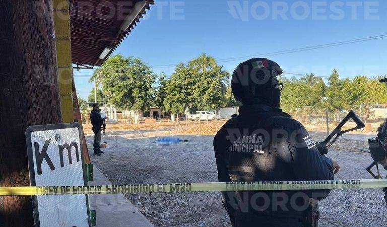 Asesinan a balazos a un hombre frente a una pollería en San Pedro, Navolato