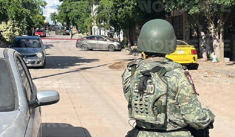 Ataque armado deja un hombre sin vida en la colonia López Mateos, en Culiacán