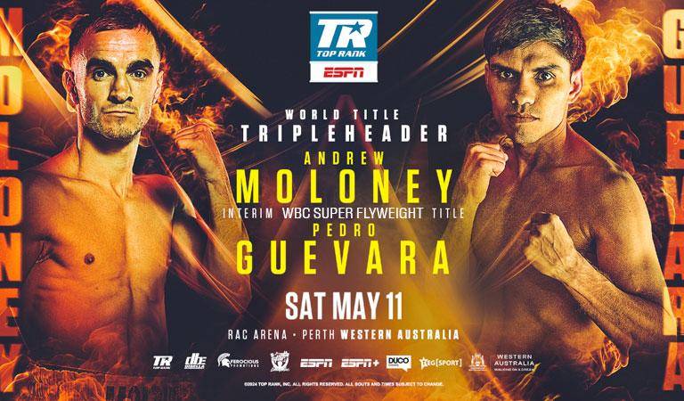Pedro Guevara vs Andrew Moloney: Dónde y a qué hora ver la pelea del mazatleco