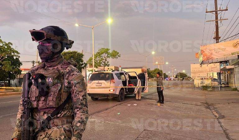 Policía estatal muere tras ataque armado en Bachigualato, Culiacán