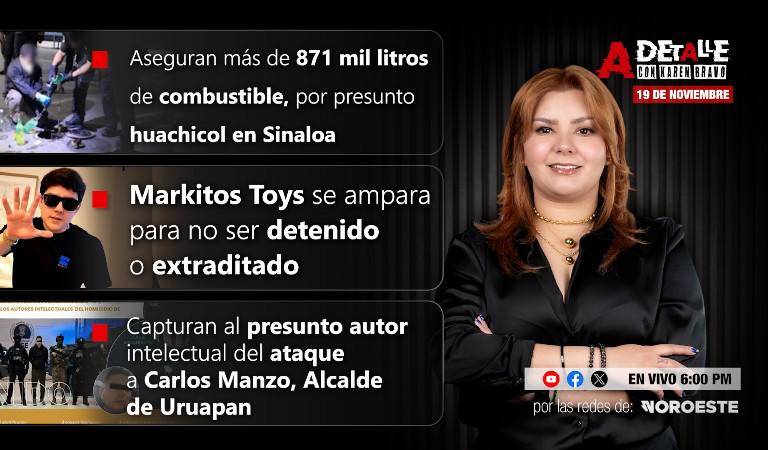 Este miércoles A Detalle: Atacan 2 casas y 3 expendios, a balazos y con explosivos, en menos de 24 horas