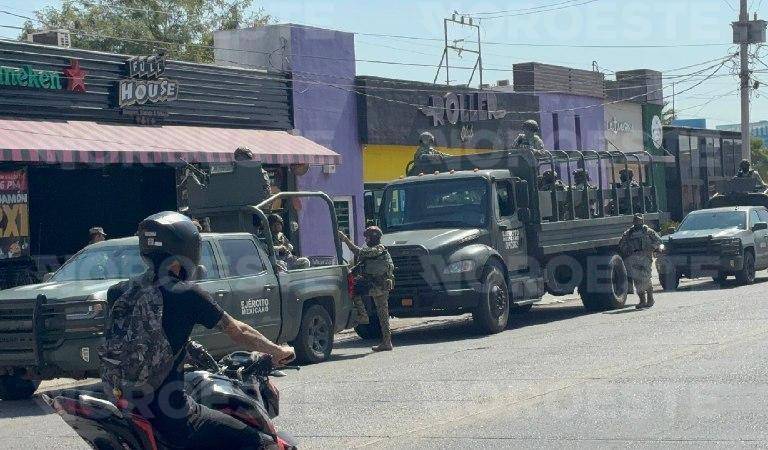 Segundo día de despliegue federal en Los Mochis: crece incertidumbre entre ciudadanos