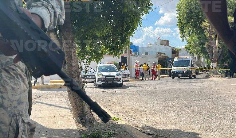 Asesinan a dos agentes de Tránsito en ataque armado en la colonia San Rafael, Culiacán