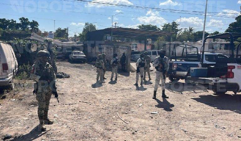 Ataque con explosivos en taller de Villa Juárez deja dos muertos y un herido en Navolato.