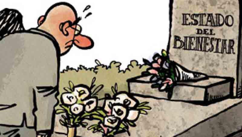 $!Caricatura El Estado del Bienestar.
