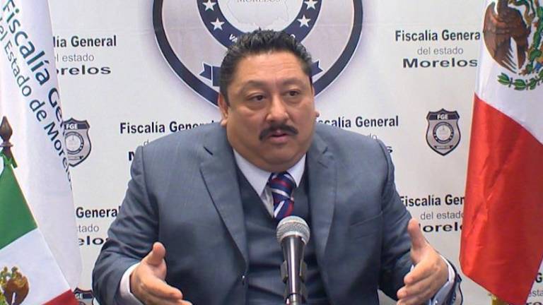 Uriel Carmona Gándara, titular de la Fiscalía General del Estado de Morelos.