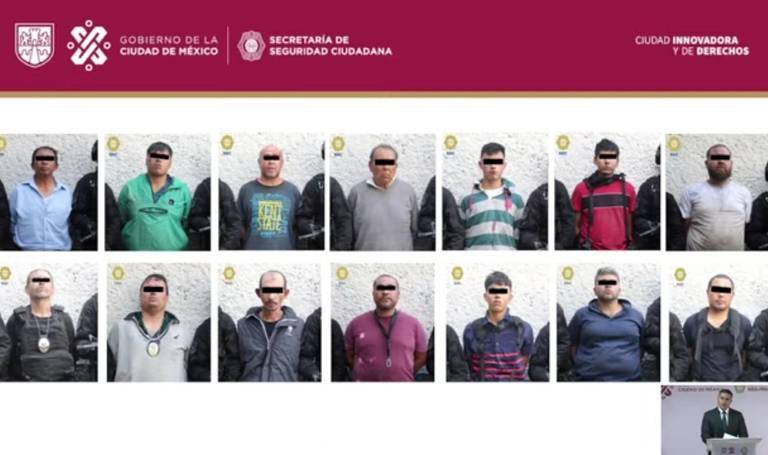 Balacera en la Ciudad de México deja 14 presuntos integrantes del Cártel de Sinaloa detenidos, cuatro policías heridos y 12 rescatados