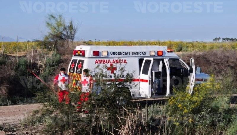 $!Automovilista pierde la vida tras caer su vehículo a un dren en El Carrizo