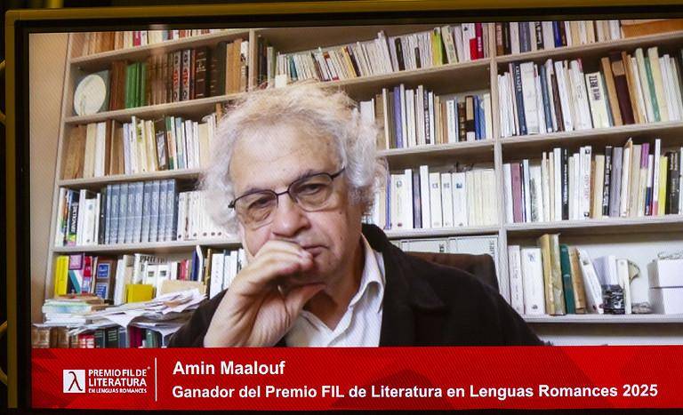 Gana el escritor franco-libanés Amin Maalouf el Premio FIL de Literatura