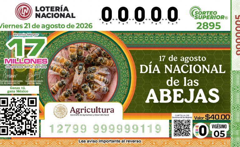 Conmemoran el Día Nacional de las Abejas con billete de Lotería y apoyos a meliponicultoras mayas