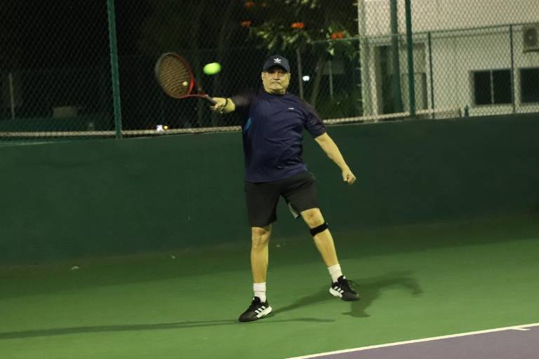 Disputados juegos se viven en Copa de Tenis Carnaval, en El Cid