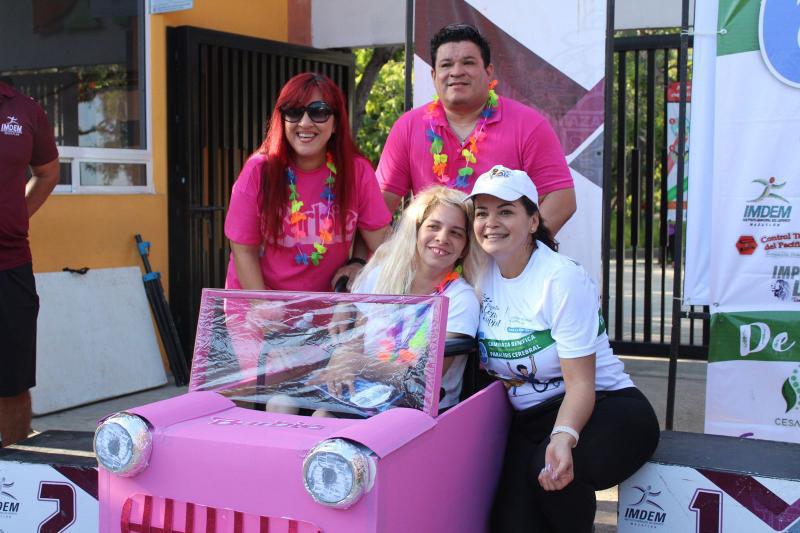 $!Tiznado y Jara ganan Caminata por el Día Internacional de la Parálisis Cerebral