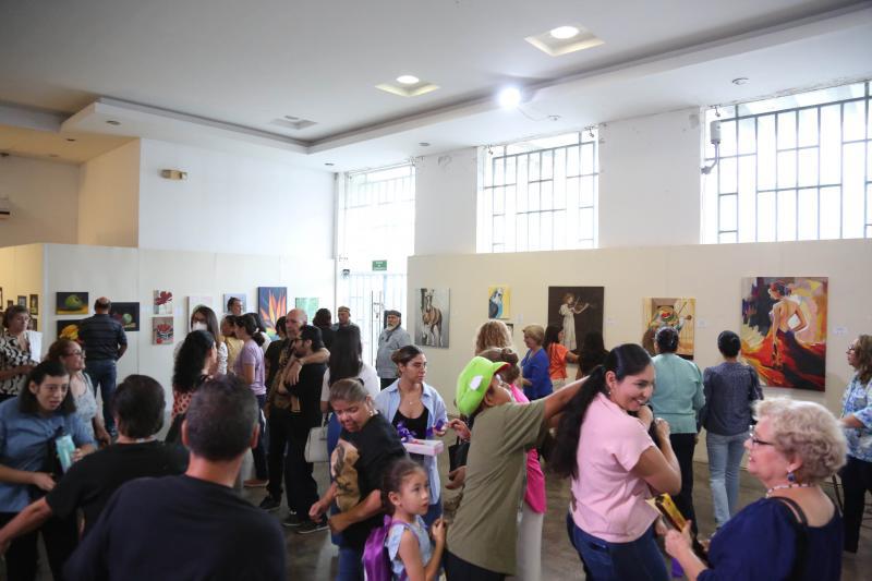 $!La exposición se exhibe en el aula de usos múltiples de la Escuela de Artes José Limón.