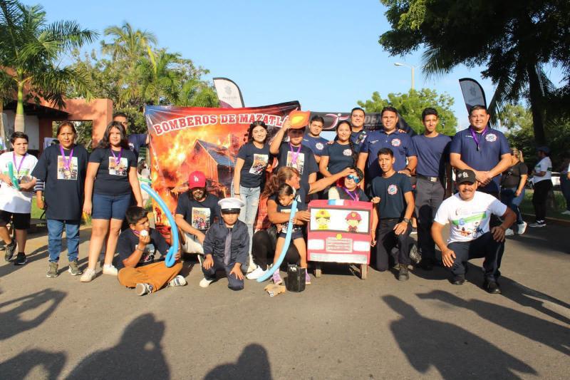 $!Tiznado y Jara ganan Caminata por el Día Internacional de la Parálisis Cerebral
