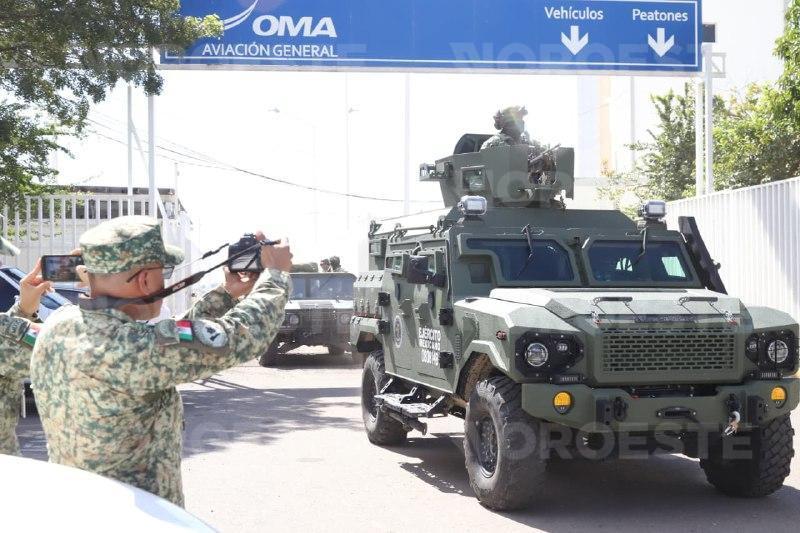 $!Llegan mil 600 efectivos del Ejército para reforzar seguridad en Sinaloa