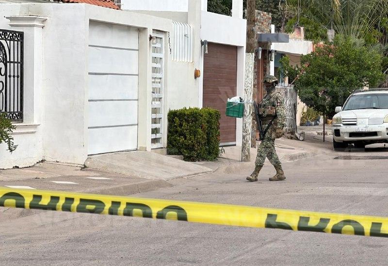 $!Militares aseguran un domicilio en la colonia Guadalupe Victoria, al oriente de Culiacán