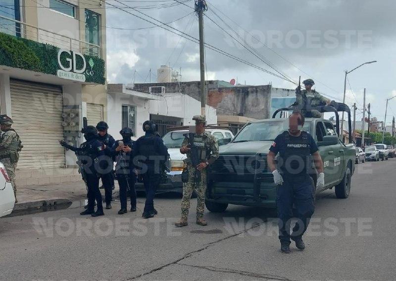 $!Balean a un hombre en el Infonavit Playas de Mazatlán