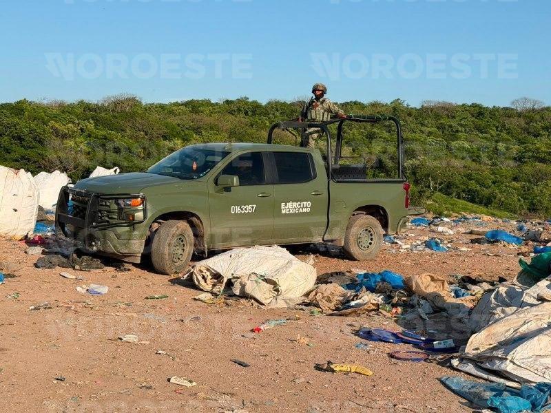 $!A balazos matan a pepenador dentro del basurón en Mazatlán