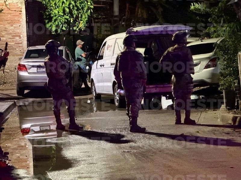 $!Matan a un hombre en la puerta de su casa en la invasión San Antonio de Mazatlán