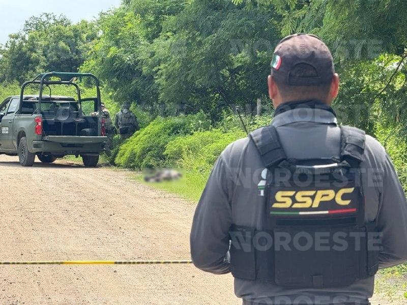 $!Localizan a hombre asesinado junto al canal Humaya al norte de Culiacán