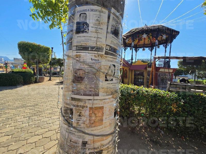 $!Colectivos de búsqueda en Rosario tapizan espacios públicos con fichas de desaparecidos